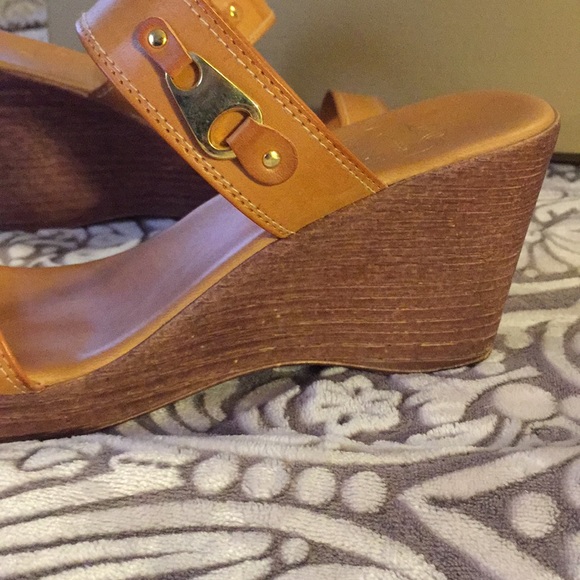 Italian shoemakers tan sandals - Picture 3 of 3